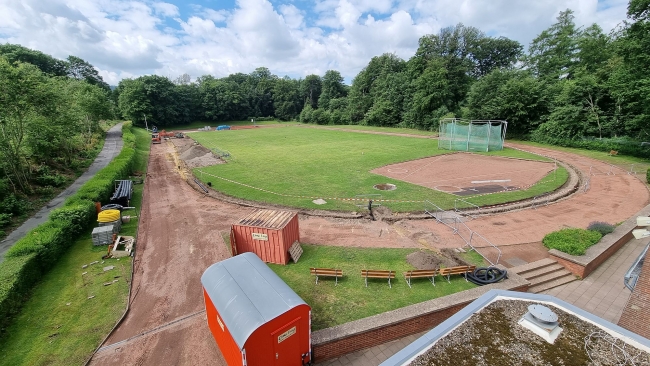 Baustelle am Chorusberg